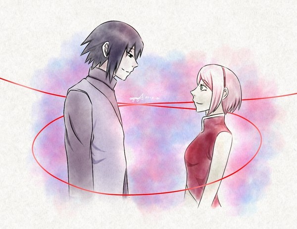 red string