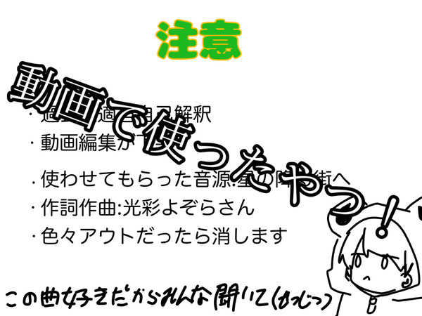 動画で使った絵