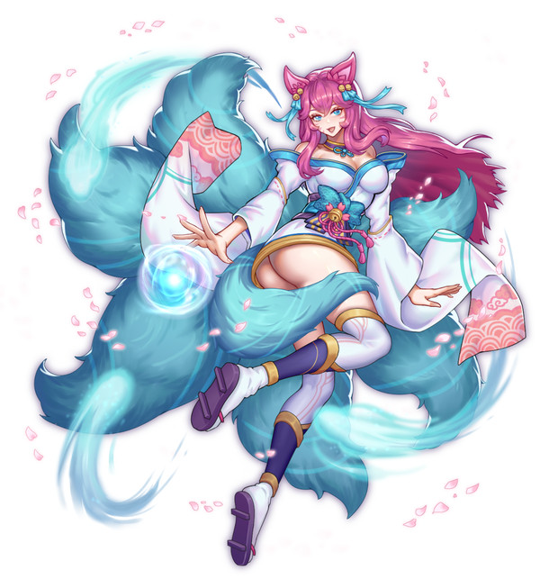Ahri's new skin ~🌸