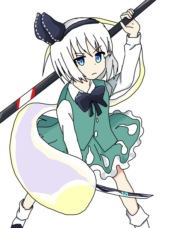 魂魄妖夢【ロストワード妖夢模写】