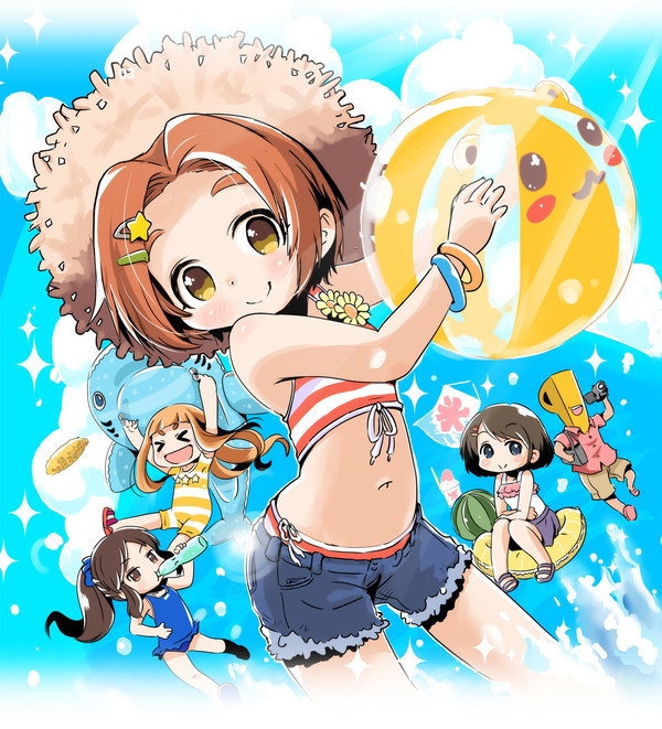 薫ちゃんと海水浴