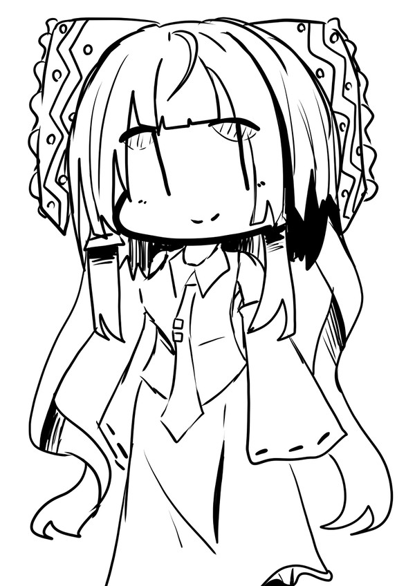 白黒霊夢さん