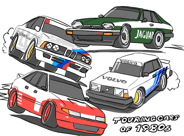 80年代欧州後輪駆動ツーリングカー