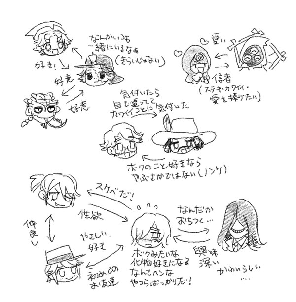 ててご落書き①