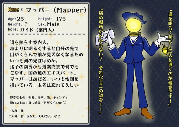 【かげのくに】マッパー【住人】