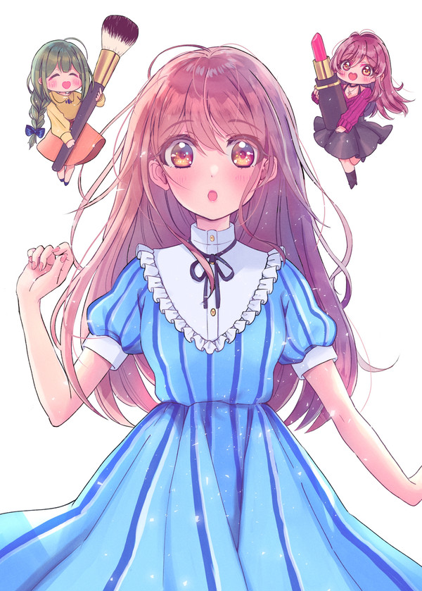 おめかし甜花ちゃん