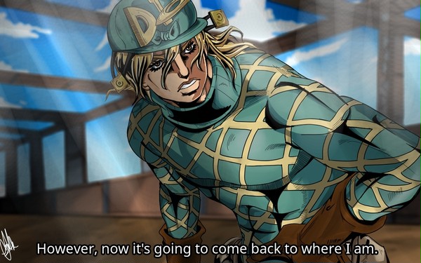 Diego Brando Anime Style.