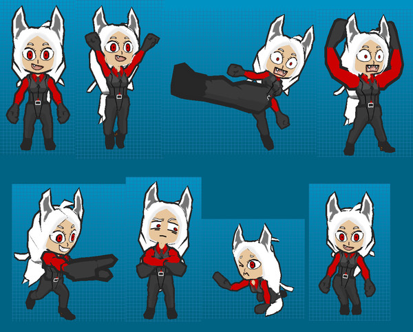 GetampedX Helltaker Cerberus