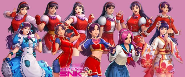 ATHENA ASAMIYA KOF ALL STAR