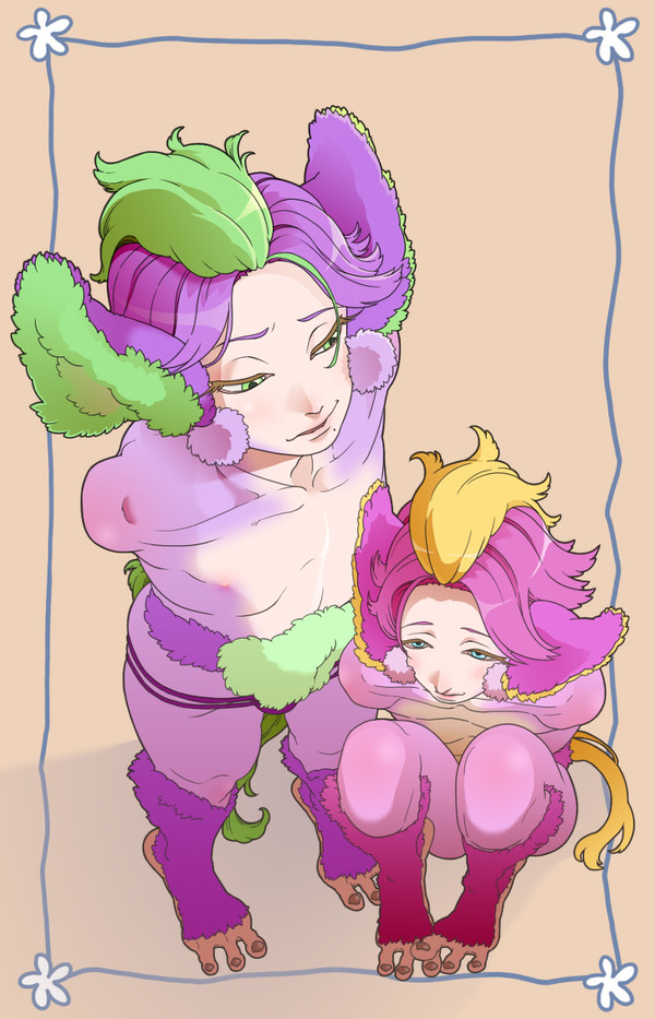 ファービー擬人化・リオ&トマ