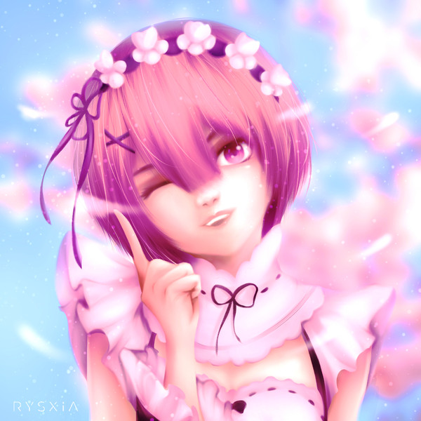 Fanart Ram from Re:Zero