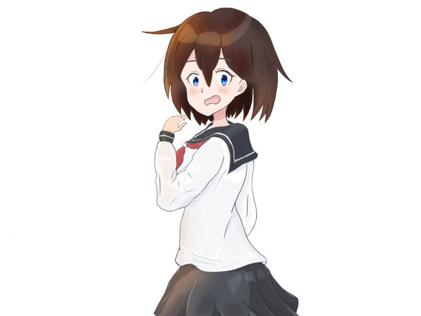 びっくり少女