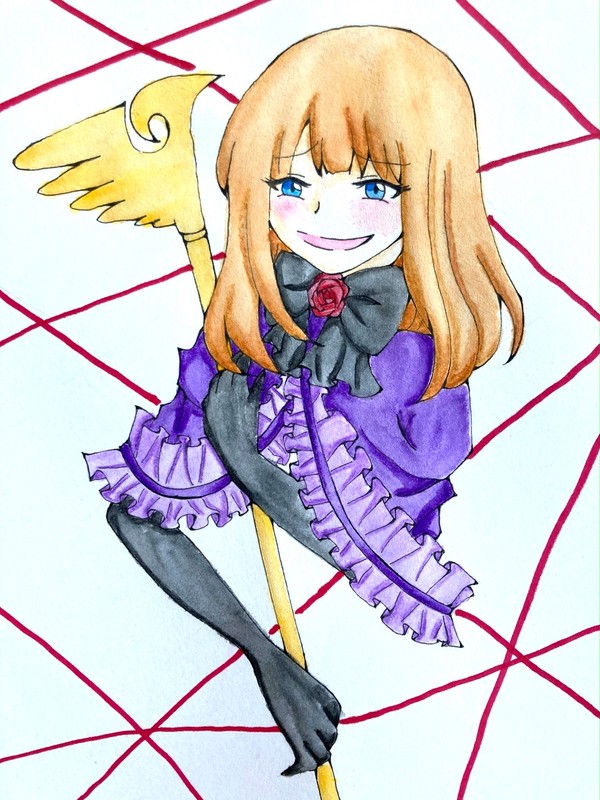 ｢私が本物の黄金の魔女♡｣