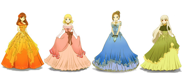 はめふらガールズドレスコレクション