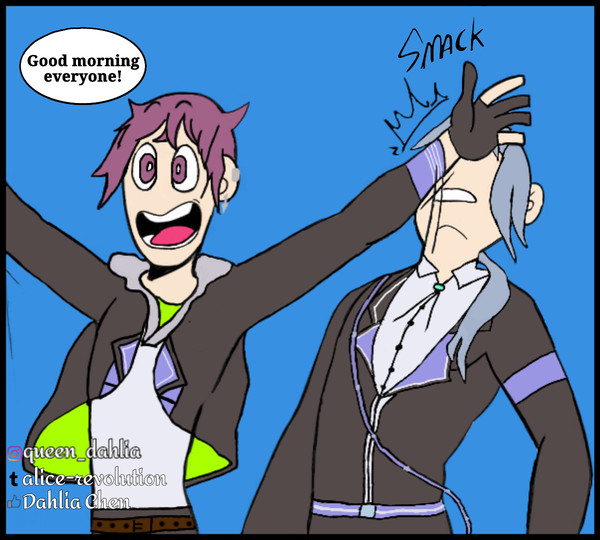 Normal morning at the Black Army
