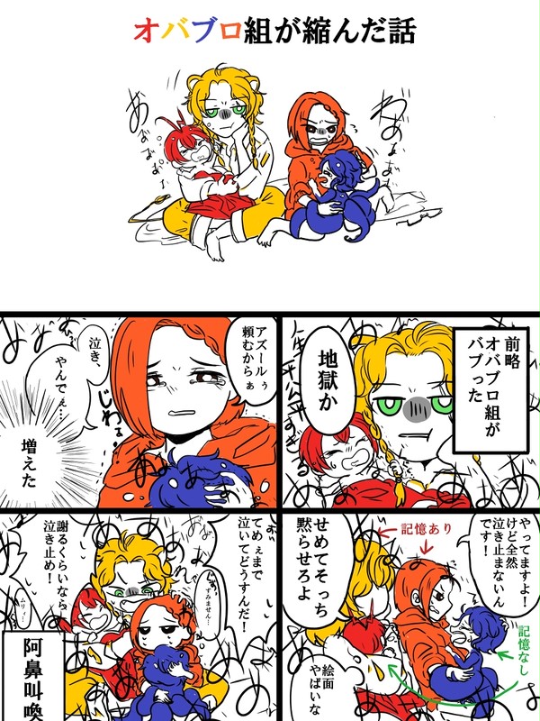 オバブロ組が縮んだ話 1
