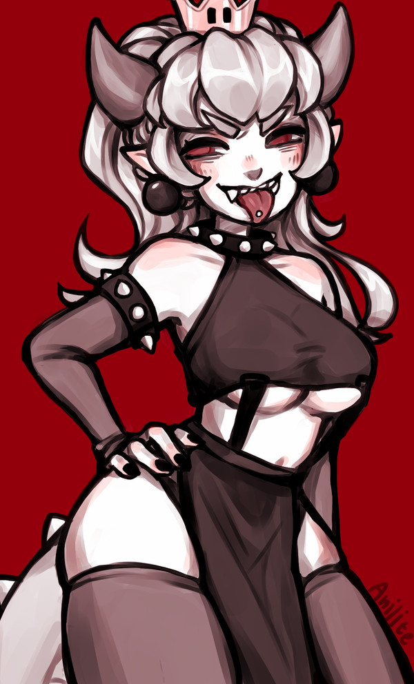 Bowsette doodle