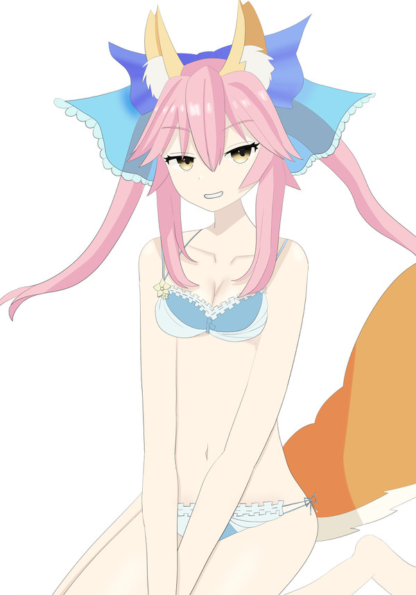 水着キャス狐