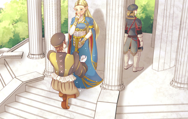姫と近衛と他国の貴族