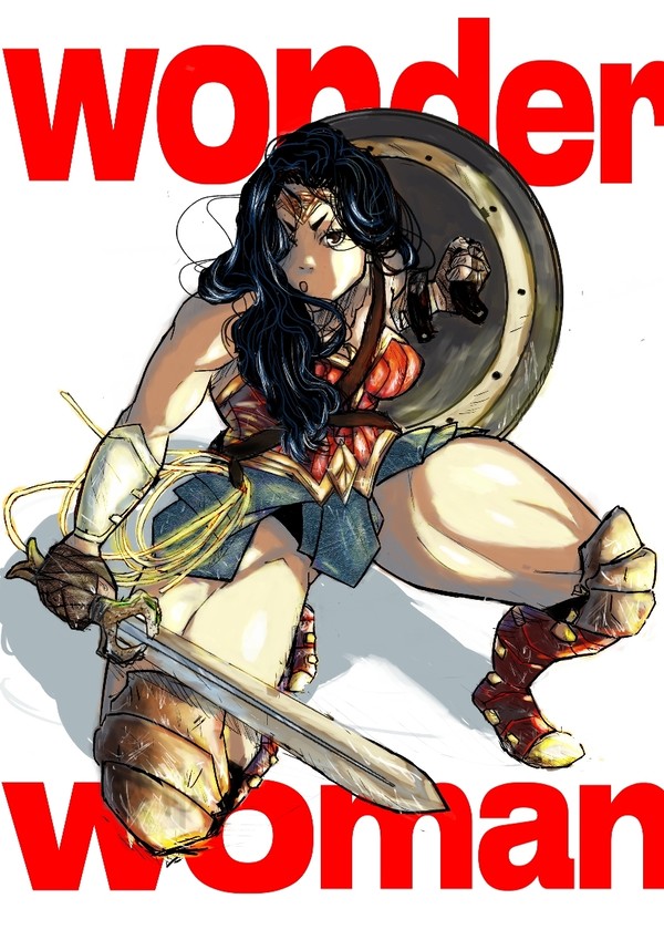 A little fanart of wonder-woman