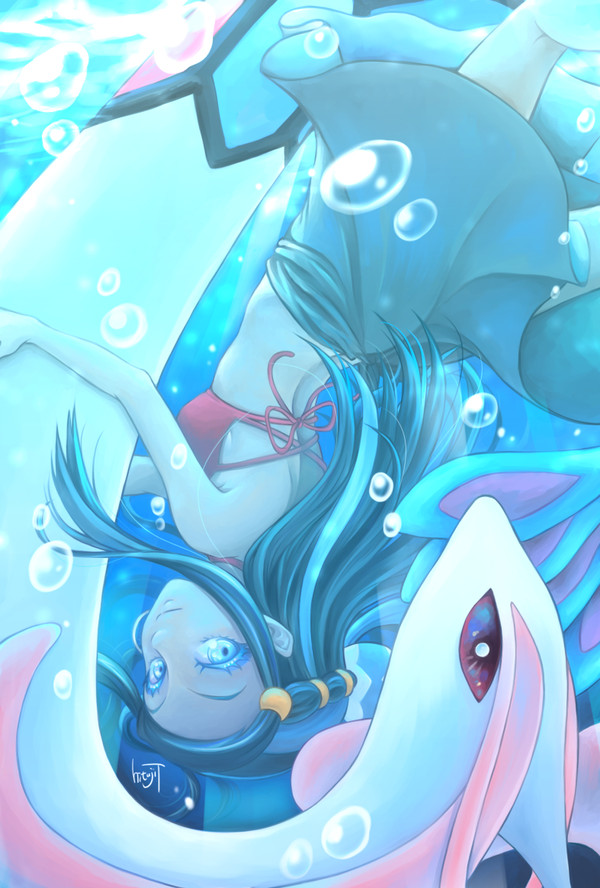ルリナとミロカロス