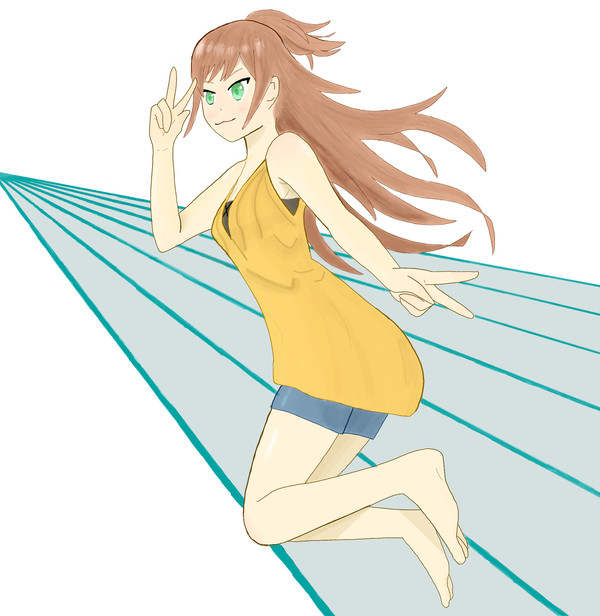 今井リサたんおめイラスト
