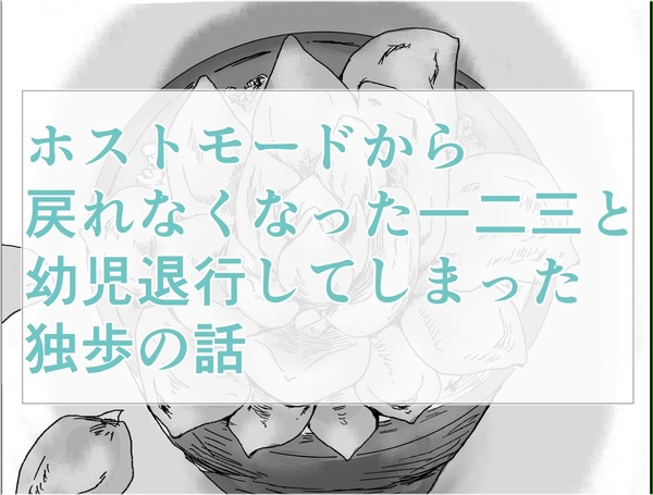 456から戻れなくなった一二三と幼児退行してしまった独歩の話