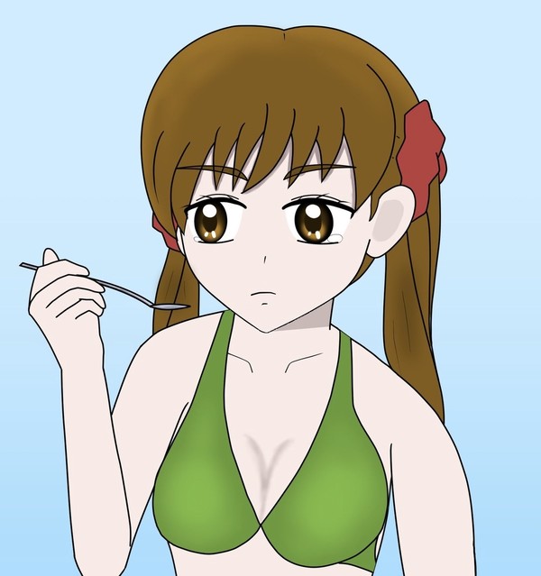不機嫌なあゆみちゃん