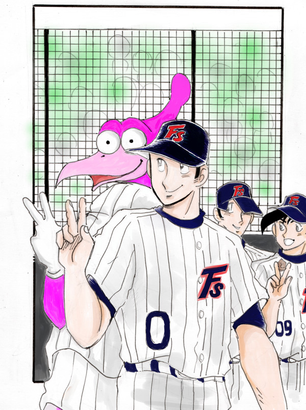 ファイティと仲良し