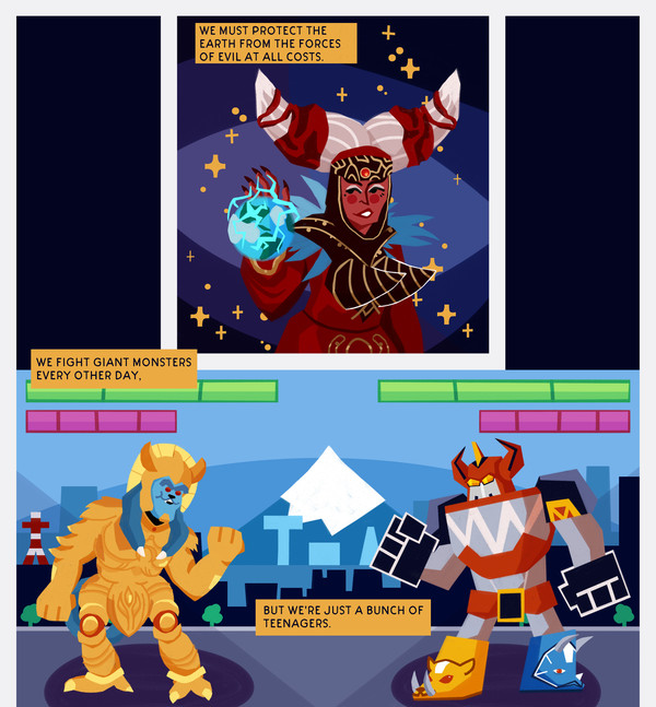 ■ mighty fabulous power rangers