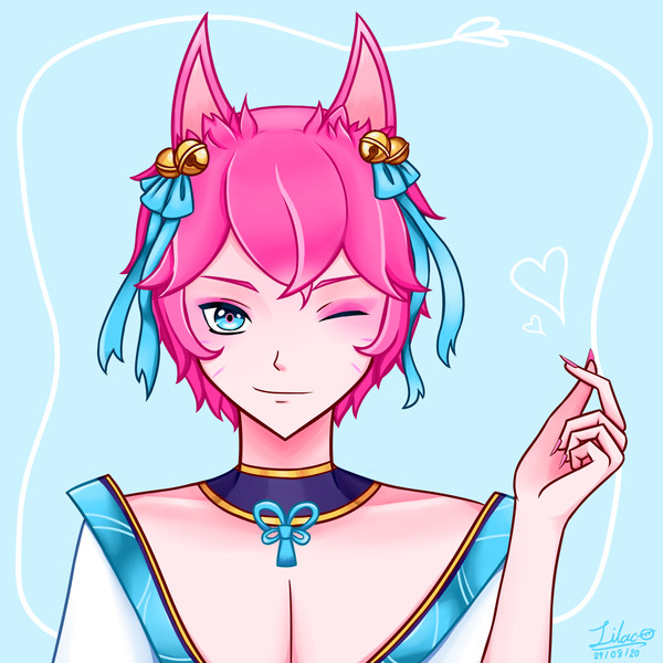 [ LoL ] Ahri(boy)