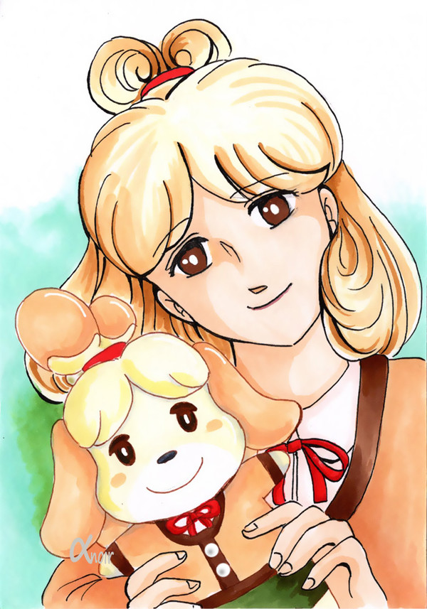 あつ森のしずえさん　擬人化