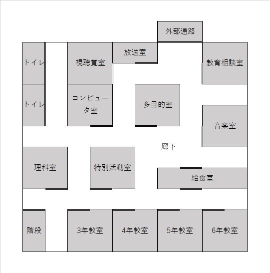 小学校map2F