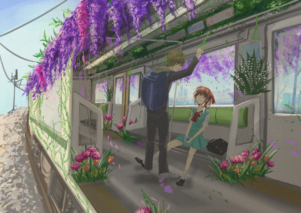 春の列車