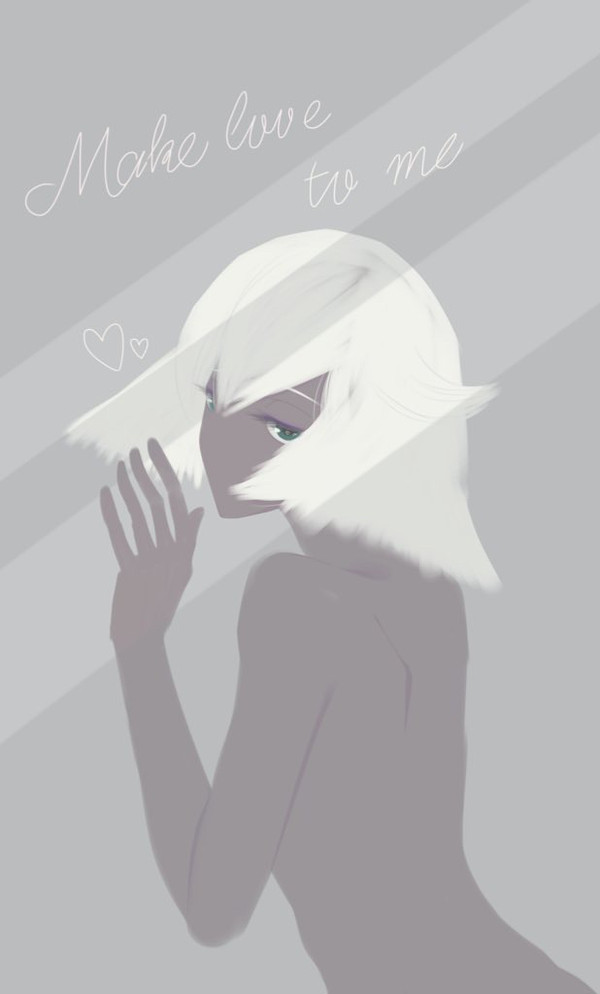 褐色白髪くん