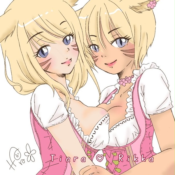 【FF14】てぃあら＆りっか