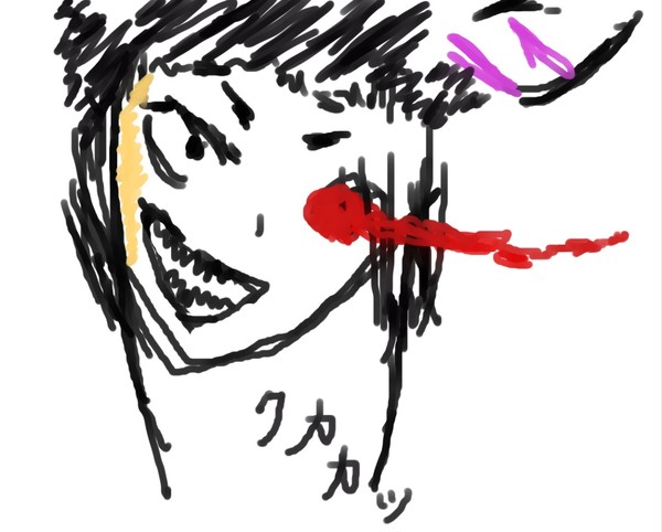 眼帯を外したジュリ