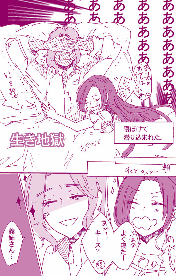 キーカタ「ベッドに潜り込む」