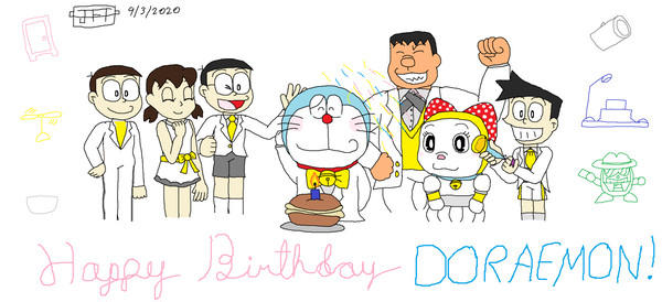 ドラえもん誕生日2020