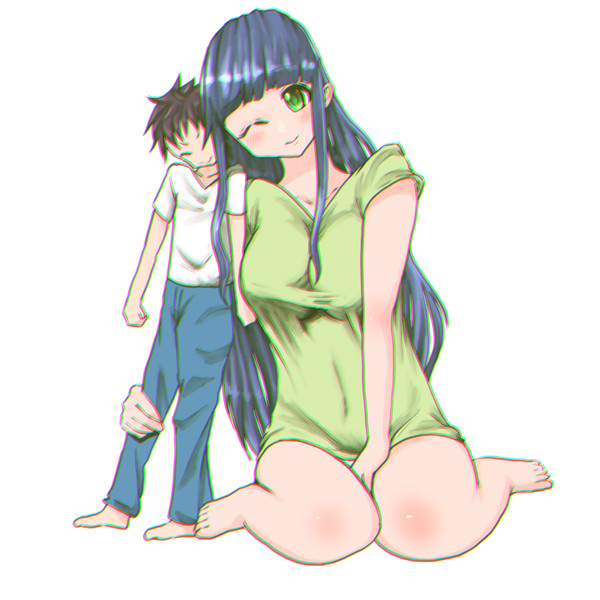 大きな女の子