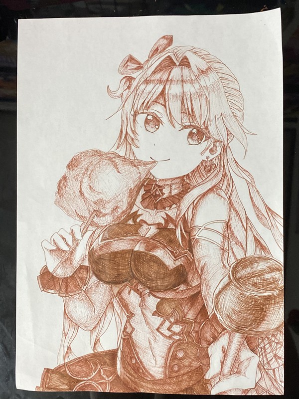 白猫プロジェクトのシエラ描いてみた！
