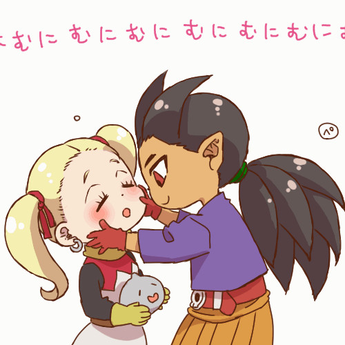 ほっぺむにむに