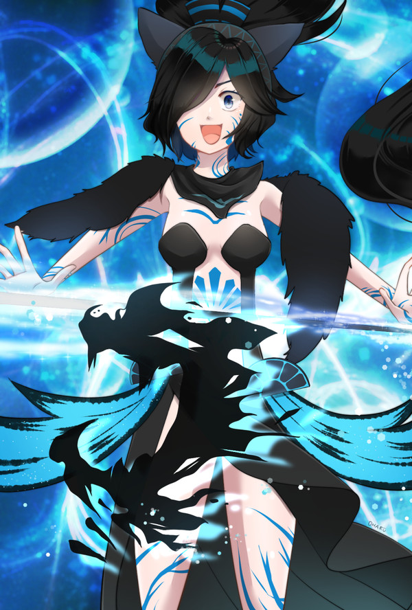 黒キャスリィちゃーん