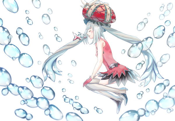 水の中のマリーさん
