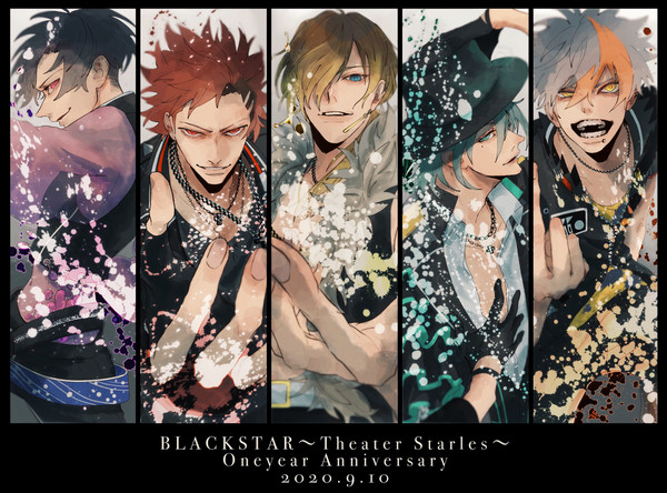 ブラスタ1周年記念イラスト