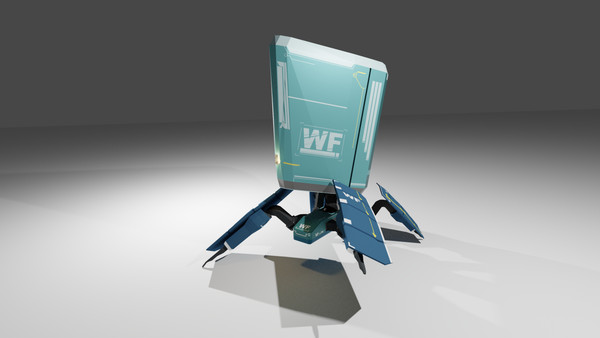四駆歩行ロボット　WF