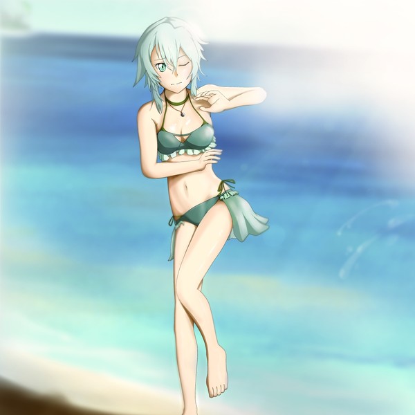 シノンと海行きてえ。
