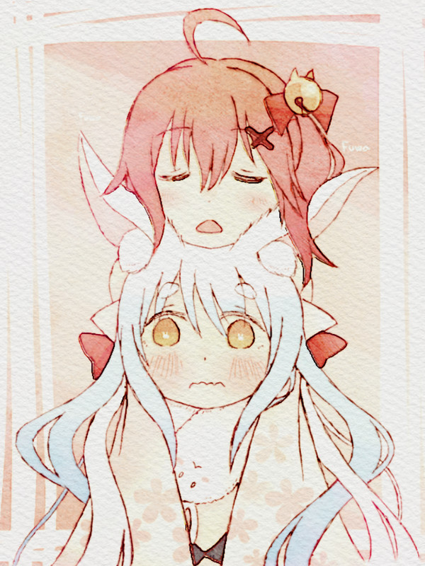耳の間に挟まるのが好き