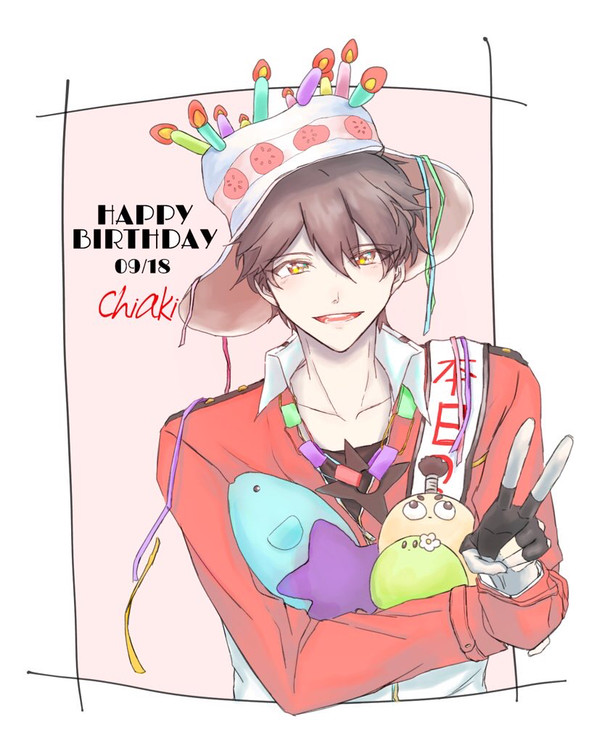 2020.09/18 守沢千秋生誕祭イラスト