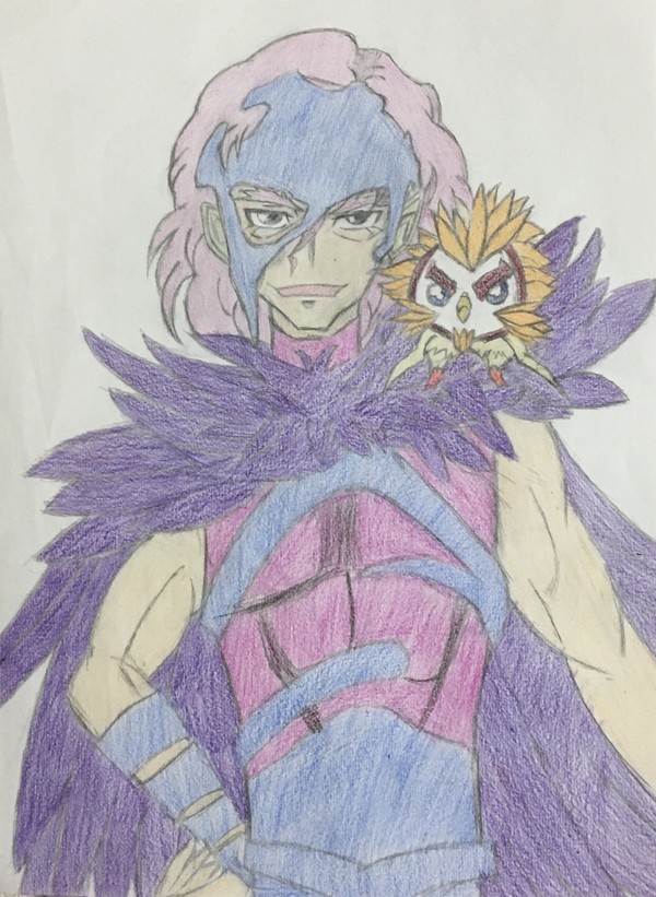 描いてみたファルセット様と半魚人バリトンのイメージ的なの